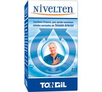 Tongil - Nivelten complemento - Péptidos marinos, Hojas de Olivo Benolea y Potasio - 40 cápsulas