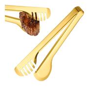Tonglas de cocina de acero inoxidable - pinzas de cocina semicirculares, espaguetis y servidor de pasta | Utensilios de servicio multifuncionales para barbacoa, parrilla, ensalada, buffet, grabber de