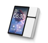 TONGOU Smart Home Panel Control 3.5 pulgadas, Conexión WLAN,BLE Mesh Hub,IR,Smart Life/Tuya App,tres botones físicos,tres canales de relé