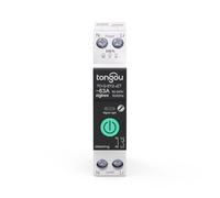TONGOU SY2 JZT |Zigbee Relé Inteligente Interruptor Enchufe con Medición de Potencia | Requiere Hub | Automatización Hogar | control remoto TUYA App | Compatible con Iluminación + Electrodomésticos