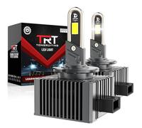 Tongruiting Bombillas LED D1S para Faros de Coche, 110W 38000LM Súper Brillantes, Luz Blanca Fría 6500K, Reemplazo Directo de Bombilla Xenón HID D1S Original, Instalación Plug and Play, Paquete de 2