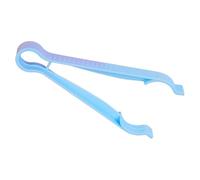 Tongs for Kids, Safety Baby Bottle Tongs, Anti-Scalding Multi-Functional Feeding Clamp, Milk Jug Clips, Home Bottle Holder, 7.09x3.07x0.79 Inches, Blue, Pink, 1 Piece