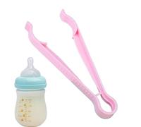 Tongs for Kids, Safety Baby Bottle Tongs, Baby Milk Bottle Clips, Hot Bottle Holder, Anti-Scalding Multi-Functional Baby Feeding Milk Bottle Clamp for Nip Bottle, 7.09x3.07x0.79 inches
