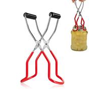 Tongs for Preserving Jars, Jam Jar Tongs & Preserve Jar Lifters Lifter Jar Lifter Jar Grip para la fabricación de mermeladas de acero inoxidable con mango, puede elevar botellas de cocina