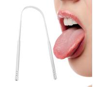 Tongue Cleaner - U Shape Stainless Steel | Bad Breath Scrubber