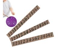 Tongue Drum Stickers - 11.8x1.4cm Musical Note Stickers Tongue Drum Accessories,3X Effortless PVC Decals Good Adhesion, Replacement Parts For Percussion Training