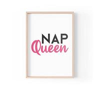 Tongue in Peach Impresión divertida con cita | impresiones para el hogar | reina de siesta | arte estético de pared dormitorio hija para su cumpleaños | A4 A3 A5 * marco no incluido* - PBH117