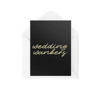 Tongue in Peach Tarjetas de boda divertidas - Tarjetas de recién casados - Boda W*nkers - Tarjeta de boda - Tarjetas de felicitación - Tarjetas de boda para mejor amigo - CBH1797