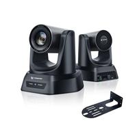 TONGVEO Cámara PTZ con Seguimiento IA, Zoom Óptico 12X, 1080P 60fps HDMI/USB 3.0, para Conferencias, Iglesias, Streaming, Zoom, Youtube, OBS