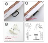 TONGYINLI Cuadro de Jesús caminando sobre el agua, lienzo cristiano para pared, pósteres e impresiones inspiradores, decoración religiosa (50 x 70 cm/marco interior)