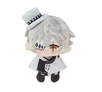 Tongyundacheng Anime BSD Plushies Dazai Osamu Figura Almohada Atsushi Nakajima Figura suave Chuuya Nakahara Cosplay Accesorios Lindo Colgante Anime para Bolsos