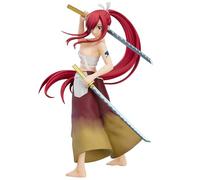 Tongyundacheng Figura de anime Fairy Tail de 17 cm, figura de acción Erza Scarlet, modelo de postura de pie, estatua de personaje de anime, decoración de escritorio, regalos coleccionables