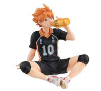 Tongyundacheng Figura de anime Haikyuu de 10 cm, figura de Hinata Shoyo/Tobio Kageyama, personaje de PVC, modelo sentado, estatua coleccionable para decoración de escritorio