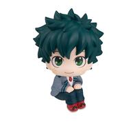 Tongyundacheng Izuku Midoriya Figura Look Up Figura de Anime MHA Figura de Acción 10cm Estatua de Personajes Lindos Modelo PVC Ornamento Decoración de Escritorio Regalo de Anime