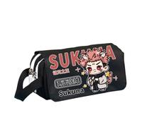 Tongyundacheng JJK - Estuche para lápices de anime Geto Suguru/Gojo Satoru/Ryomen Sukuna Manga Stationery Case 20 x 8 x 10 cm, gran capacidad para bolígrafos, suministros escolares JJK Merch, Tipo 19