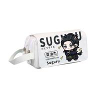 Tongyundacheng JJK - Estuche para lápices de anime Geto Suguru/Gojo Satoru/Ryomen Sukuna Manga Stationery Case 20 x 8 x 10 cm, gran capacidad para bolígrafos, suministros escolares JJK Merch, Tipo 7