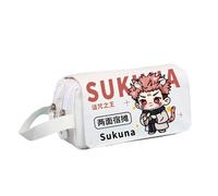 Tongyundacheng JJK - Estuche para lápices de anime Geto Suguru/Gojo Satoru/Ryomen Sukuna Manga Stationery Case 20 x 8 x 10 cm, gran capacidad para bolígrafos, suministros escolares JJK Merch, Tipo 9