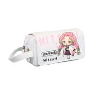 Tongyundacheng Kimetsu No Yaiba - Estuche de papelería de anime Kochou Shinobu/Kamado Tanjiro, estuche de gran capacidad para lápices, artículos escolares Kimetsu No Yaiba Merch, tipo 5, 20x8x10cm