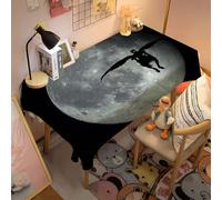 Tongyundacheng Mantel de anime japonés Misa Amane/Light Yagami, mantel impermeable con dibujos animados, decoración para escritorios de computadora