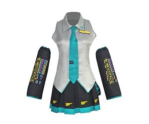 Tongyundacheng Miku - Disfraz de Cosplay de Marinero, Conjunto Completo para Halloween, Carnaval, Fiesta y Juego de Rol