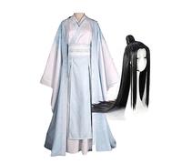 Tongyundacheng Mo Dao Zu Shi - Disfraz de cosplay de Wei Wuxian Lan Wangji, juego de rol, trajes de anime Hanfu, conjunto completo de ropa para fiestas de Halloween