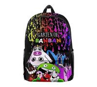 Tongyundacheng Mochila Escolar Casual de Viaje para Niños y Niñas, Mochila de Dibujo Animado Choo-Choo Charles Game, 47*31cm