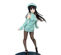 Tongyundacheng Rascal Does Not Dream Of Bunny Girl Senpai: Sakurajima Mai - Figura de PVC de 20 cm, figura de anime, modelo coleccionable, adornos de escritorio para el hogar