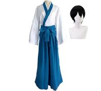 Tongyundacheng Shimura Shinpachi Cosplay Kimono YatoKamui Black Tang Suit Anime Personaje Halloween Conjunto Comic Con Cosplay Uniforme para hombres y mujeres