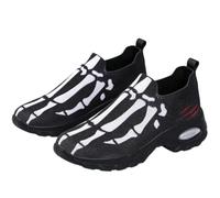 Tongyusm Mujeres Impresas Slip-On de Punto calcetín Zapatillas de Deporte con gráfico bajo-Top Ligero Fresco de Punto Puro Zapato de Caminar Zapatos para el Trabajo Desplazamiento Ocio Diario