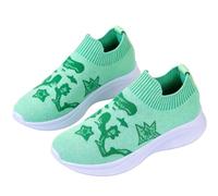 Tongyusm Mujeres Impresas Slip-On de Punto calcetín Zapatillas de Deporte con gráfico bajo-Top Ligero Fresco de Punto Puro Zapato de Caminar Zapatos para el Trabajo Desplazamiento Ocio Diario
