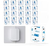 TONGZHIY Command - Tiras para colgar cuadros, color blanco, autoadhesivas, montaje en pared sin daños, paquete de 20 (azul)