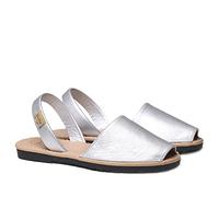 TONI PONS Abarca de piel - MAO - Plata, 41 EU