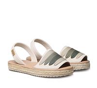 TONI PONS Abarca para mujer en piel - MIRA-CM - Caqui, 39 EU