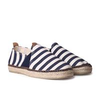 TONI PONS Alpargata para Hombre en Tejido Rayado - Dustin - Marino, 46 EU
