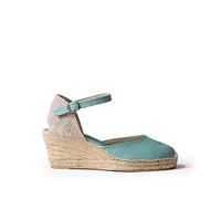 TONI PONS Alpargata para Mujer en Lino - CALDES - Menta, 39 EU
