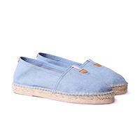 TONI PONS, Alpargatas de Esparto, Sandalias cómodas Planas de Verano, Zapatos Unisex (Hombre y Mujer) - BLANES-GS - Cielo, 35 EU