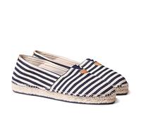 TONI PONS, Alpargatas de Esparto, Sandalias cómodas Planas de Verano, Zapatos Unisex (Hombre y Mujer) - BLANES-DD - Marino, 39 EU