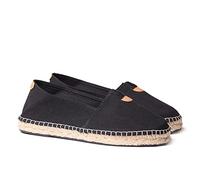 TONI PONS, Alpargatas de Esparto, Sandalias cómodas Planas de Verano, Zapatos Unisex (Hombre y Mujer) - BLANES-ER - Negro, 43 EU