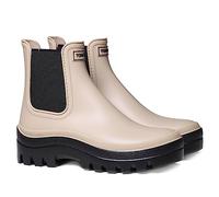 Botín de agua para mujer tipo Chelsea | CARTER 39 BEIGE
