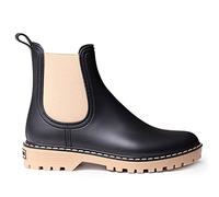 TONI PONS Botas de agua para mujer, suela impermeable antideslizante, ideal para lluvia, estilo botín Chelsea