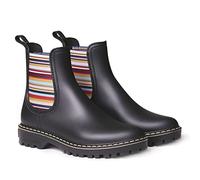 TONI PONS Botas de agua para mujer, suela impermeable antideslizante, ideal para lluvia, estilo botín Chelsea