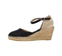 TONI PONS Alpargata para Mujer en Lino - CALDES - Negro, 38 EU