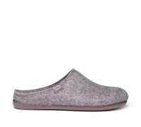 Zapatilla tipo zueco para mujer en fieltro reciclado | MONA-FR 41 GRIS