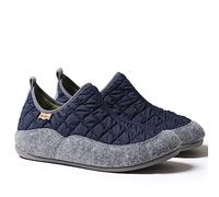 Slippers para hombre en fieltro y tejido acolchado | NIL-UM 40 MARINO