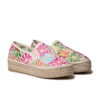 TONI PONS Pola - Alpargata Cerrada de algodón Bordada Multicolor