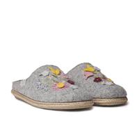 TONI PONS Slippers para mujer en fieltro con flores - DELI-EF - SILVESTRE - 39