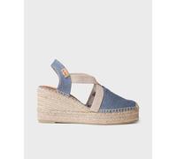 Toni Pons Toni Pons - Alpargata de mujer de cuña yute. Azul Talla 42