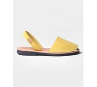 Toni Pons Toni Pons - Menorquinas de mujer de piel en tonos lisos. Amarillo Talla 35