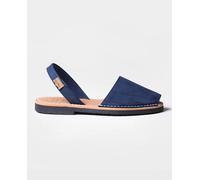 Toni Pons Toni Pons - Menorquinas de mujer de piel en tonos lisos. Azul Talla 35