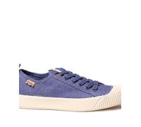 Toni Pons Toni Pons - Zapatillas de lona de mujer de tejido con cordones. Azul marino Talla 36